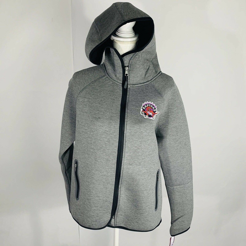 New Touch by Alyssa Milano Medium NBA‎ Toronto Raptors Drop Kick Jacket NWT - Picture 3 of 9